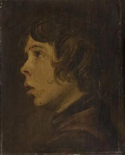 Sol yana dönük bir çocuk portresi - Frans Hals