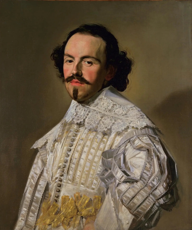 Beyaz bir beyefendinin portresi - Frans Hals
