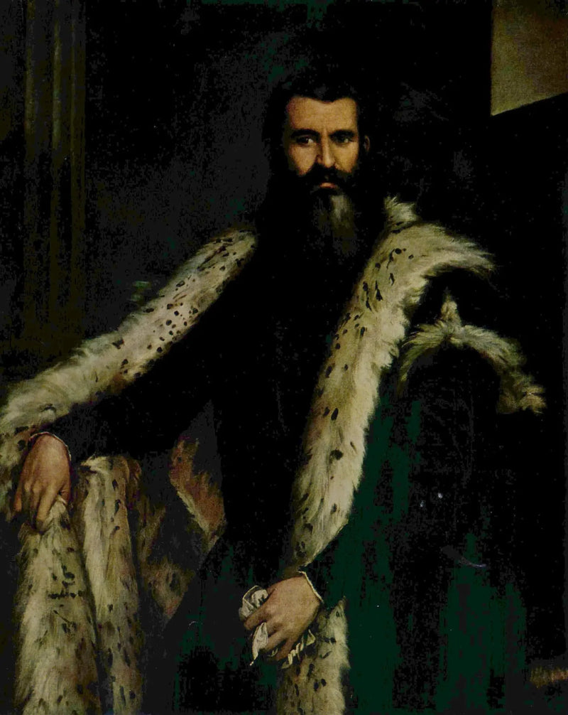 Bir Beyefendinin Kürklü Portresi - Paul Véronèse