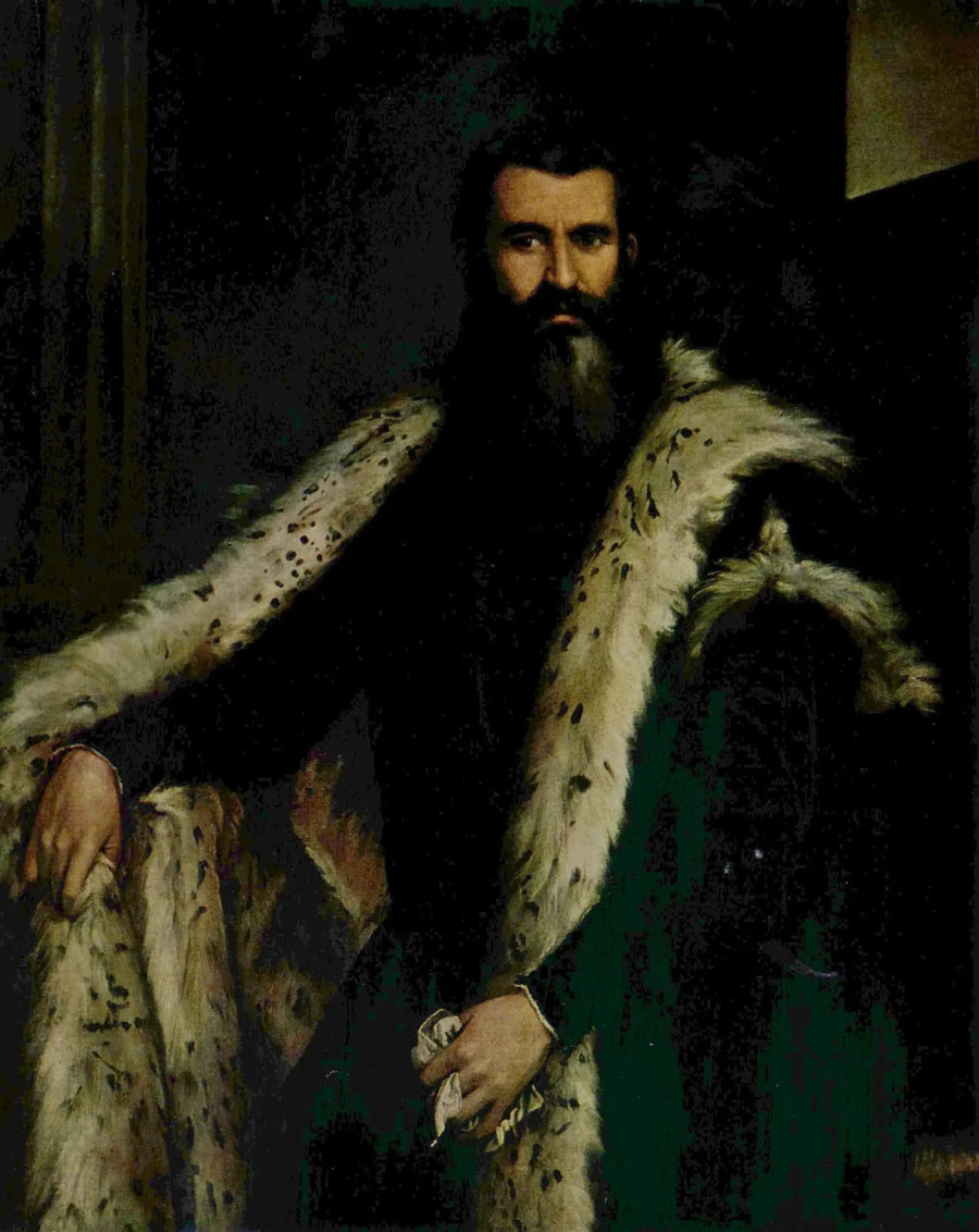 Bir Beyefendinin Kürklü Portresi - Paul Véronèse