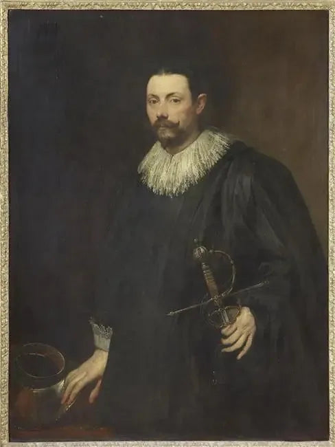 Cenevizli Bir Beyin Portresi - Antoine van Dyck