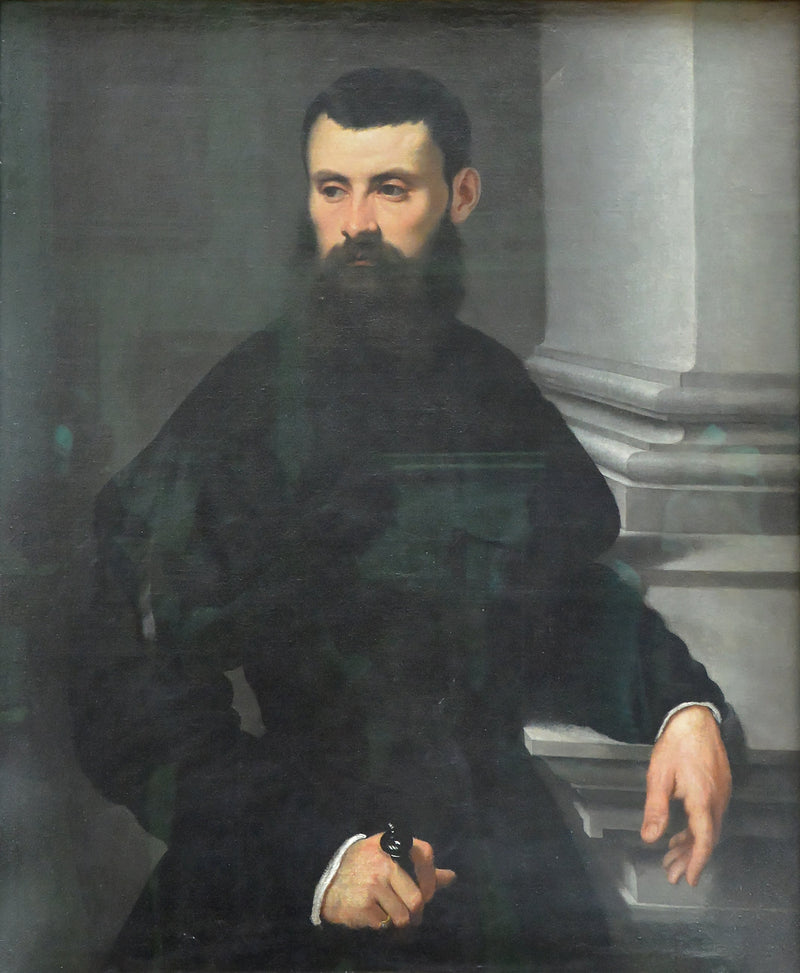 Bir Beyefendinin Portresi, Elinde Kılıç - Jacopo Tintoretto