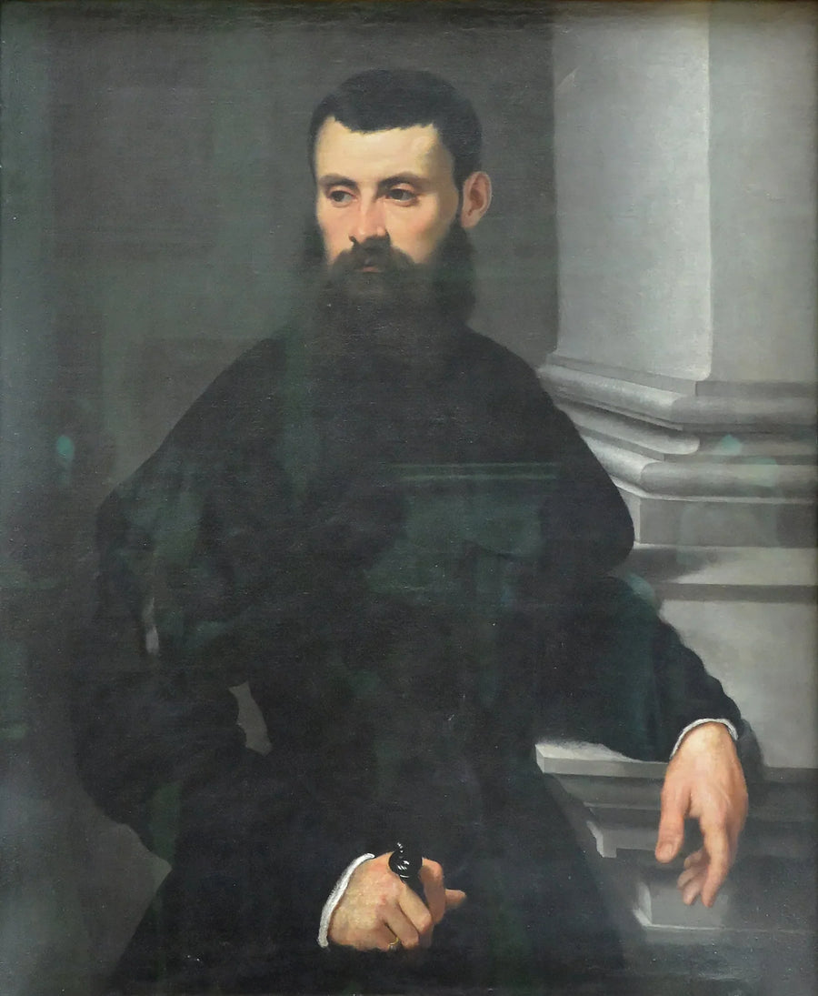 Bir Beyefendinin Portresi, Elinde Kılıç - Jacopo Tintoretto