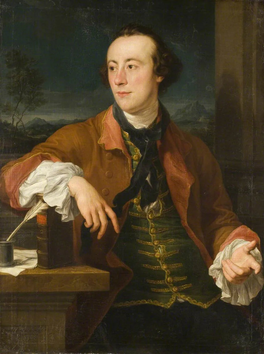 Bir Beyefendinin Portresi (geleneksel olarak Horatio Walpole, 1723–1809 olarak tanımlanır) - Pompeo Batoni