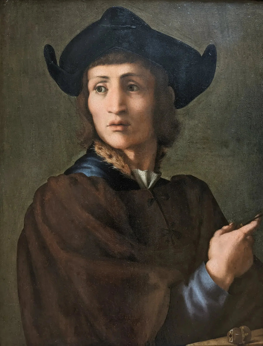 Değerli taş gravür sanatçısının portresi - Pontormo
