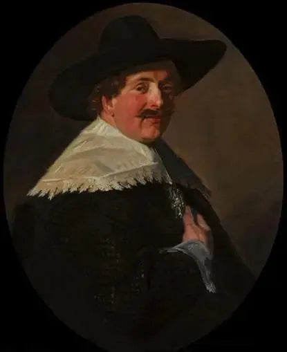 Oturan Bir Adamın Portresi - Frans Hals
