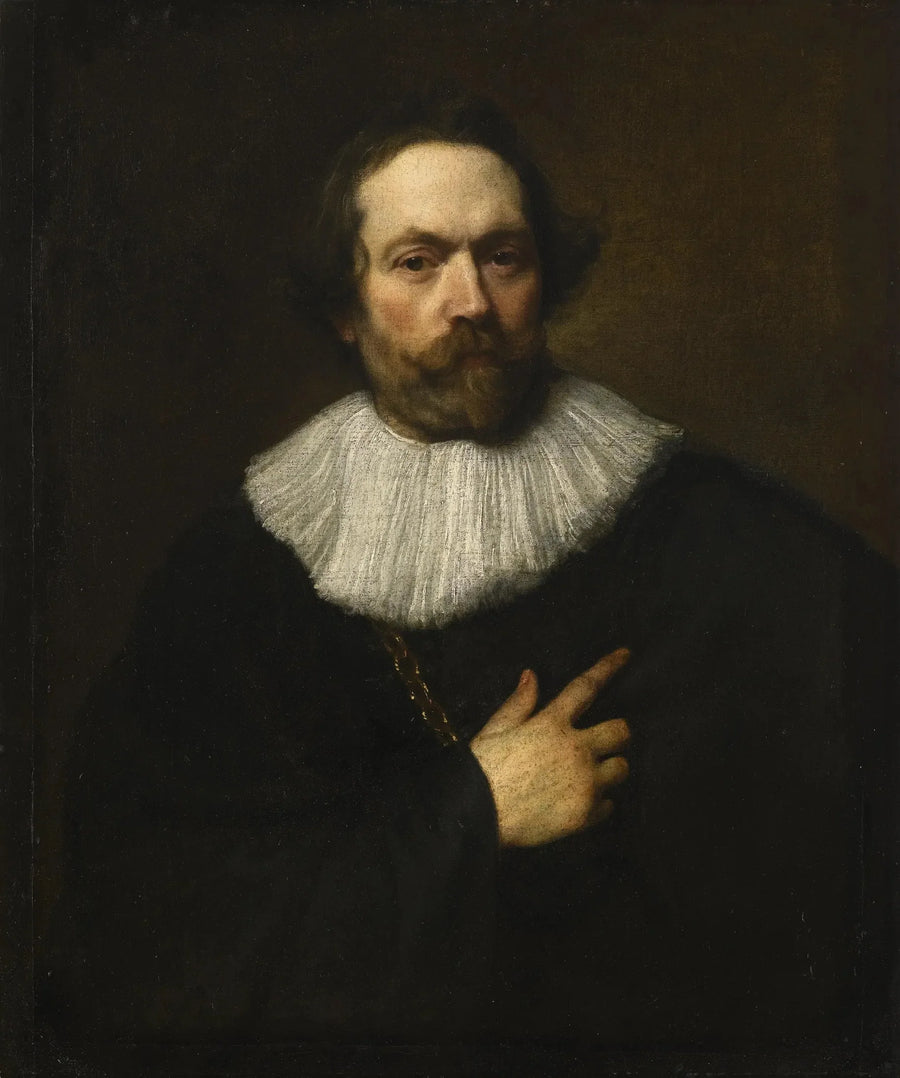 Bir Adamın Sakallı Portresi - Antoine van Dyck