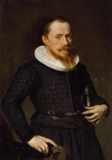 Bir Adamın Portresi Kılıç ile - Peter Paul Rubens