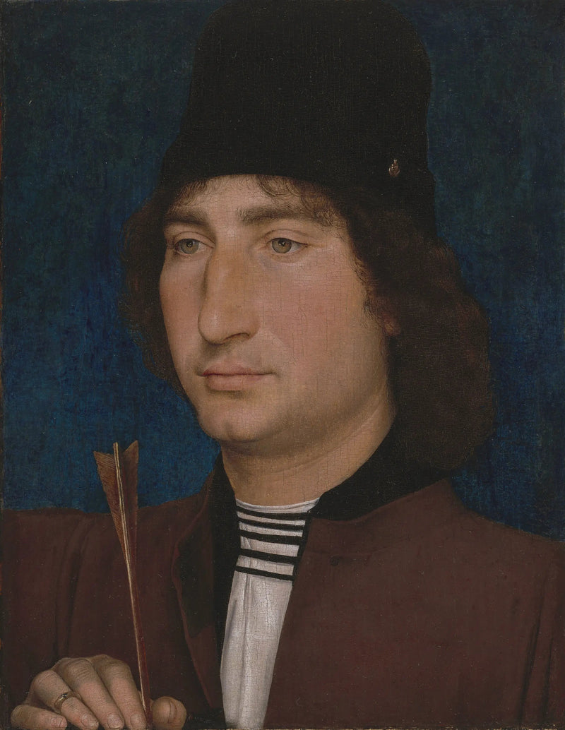 Bir Adamın Okla Portresi - Hans Memling