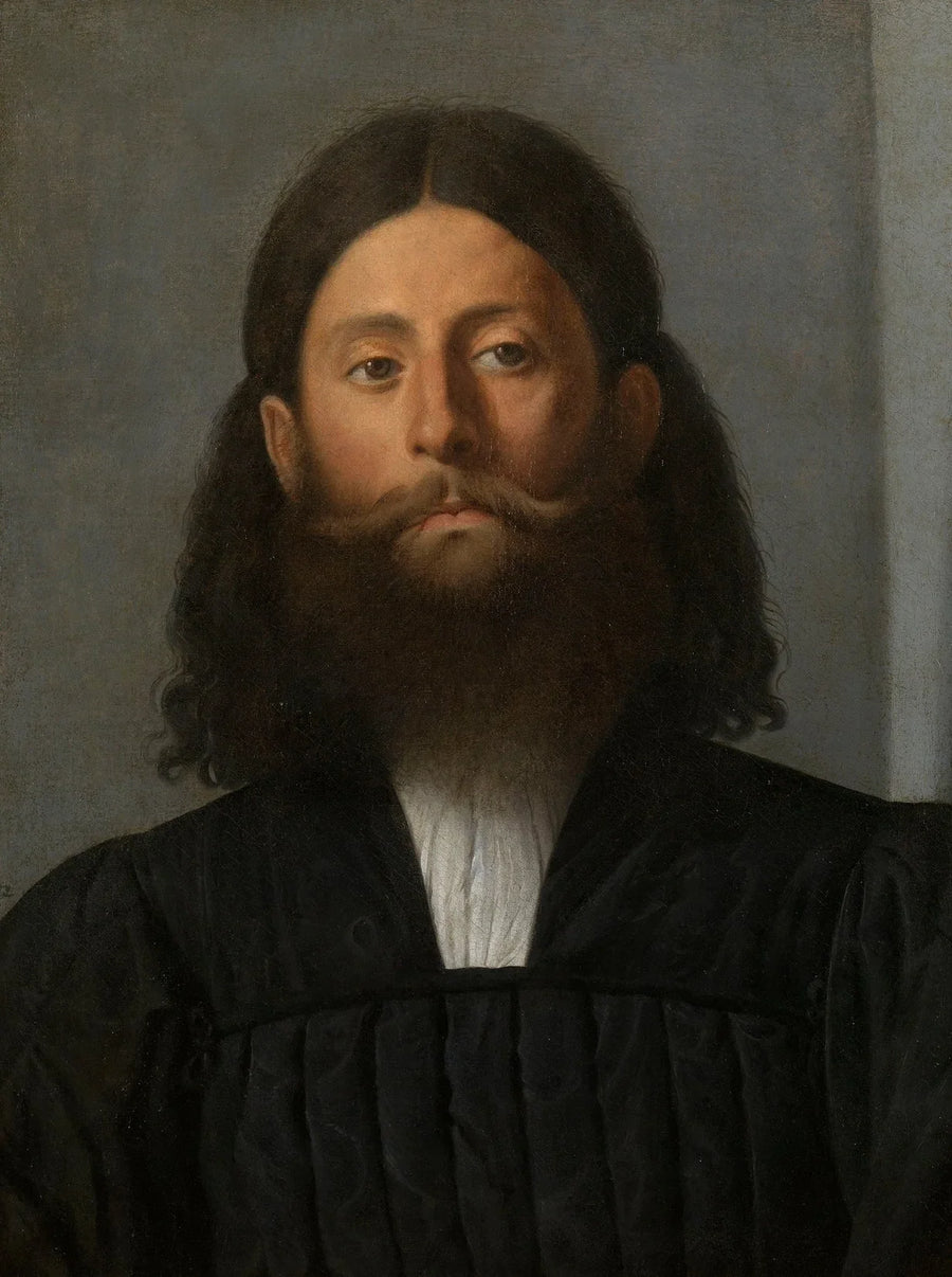 Bir Sakallı Adam Portresi - Lorenzo Lotto