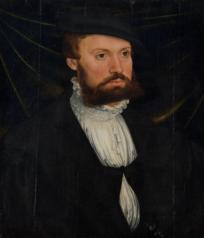 Bir Adamın Sakallı Portresi - Lucas Cranach the Elder