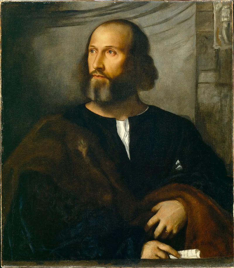 Bir Adamın Sakallı Portresi - Titian