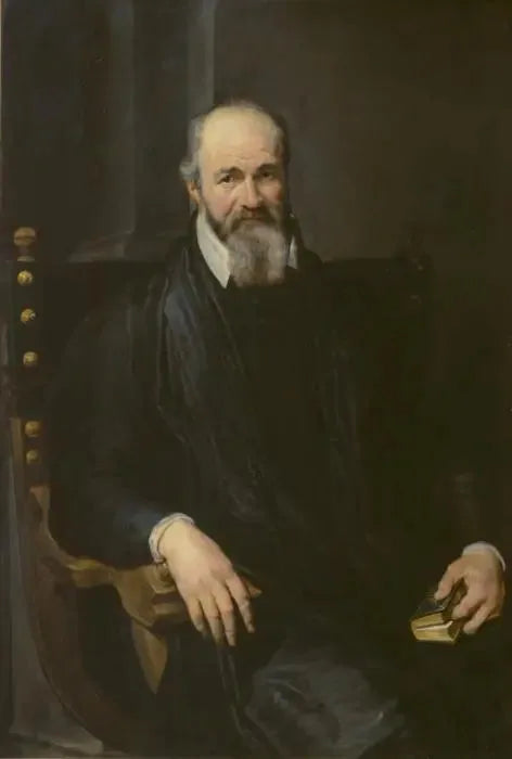 Bir Sandalyede Bir Adamın Portresi - Antoine van Dyck