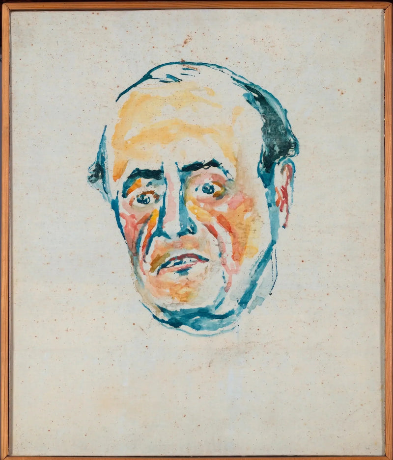 Bir Adamın Portresi - Edvard Munch
