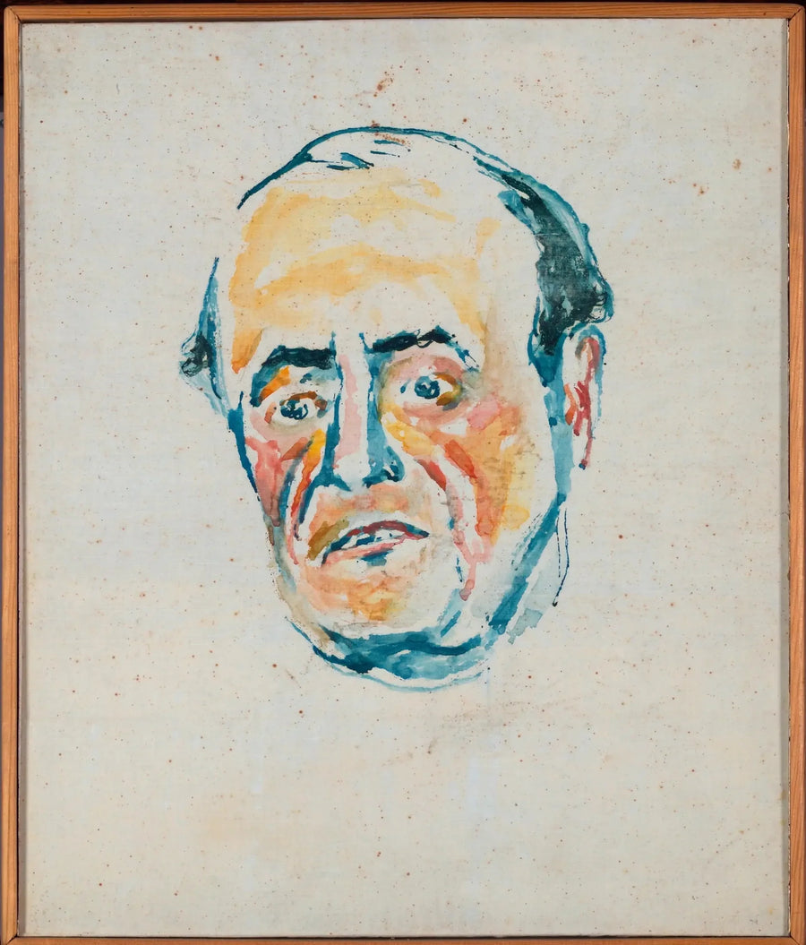 Bir Adamın Portresi - Edvard Munch