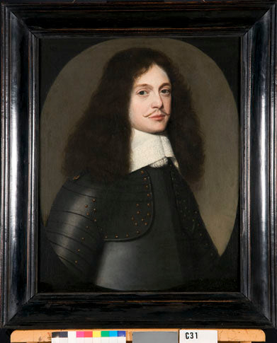 Zırh içindeki bir adamın portresi - Gerrit van Honthorst