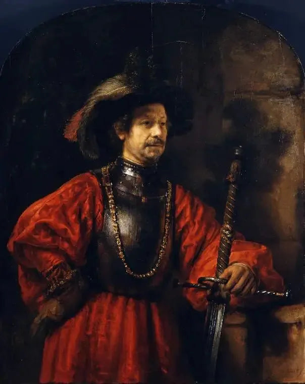 Askeri üniforma giymiş bir adamın portresi - Rembrandt