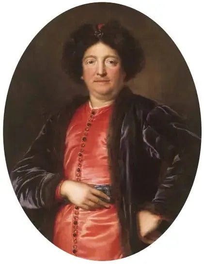 Polonyalı bir adamın portresi, muhtemelen Jean II Casimir Vasa, Polonya kralı - Pierre Mignard