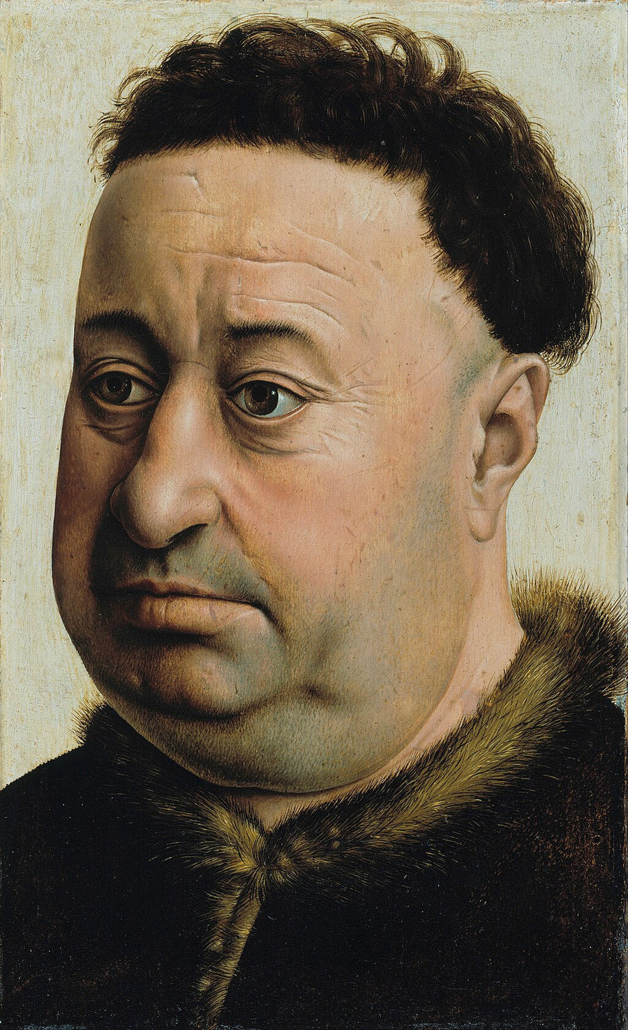 İri Bir Adamın Portresi - Robert Campin