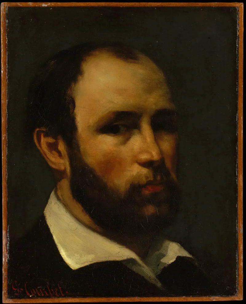 Bir Adamın Portresi - Gustave Courbet