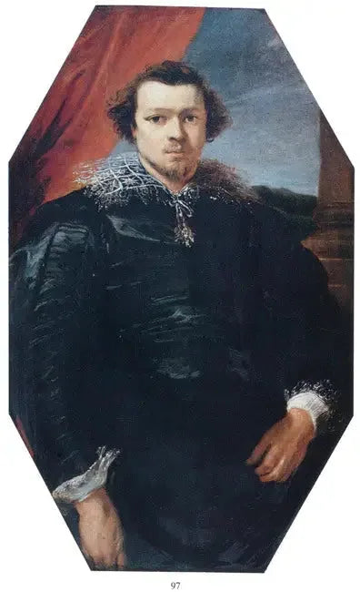Bilinmeyen bir adamın portresi, daha önce Jasper de Charles de Nieuwenhove olarak adlandırılmış - Antoine van Dyck
