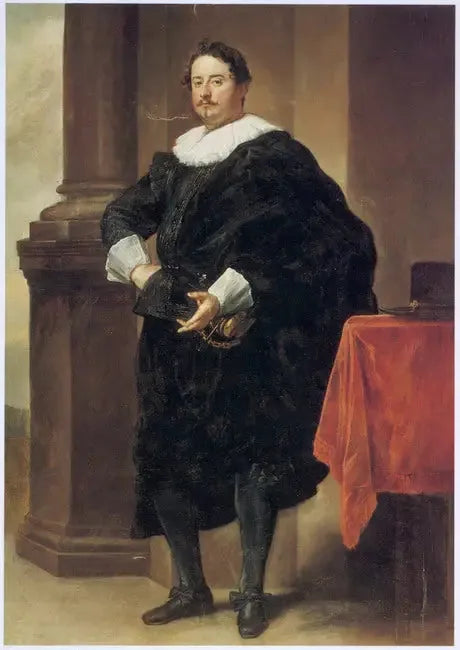 Bilinmeyen Bir Adamın Portresi, yaklaşık 1626-1632 - Antoine van Dyck