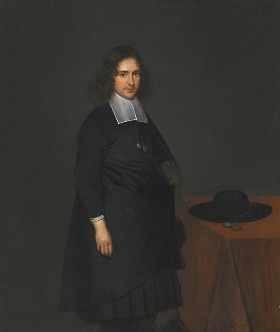 Portrait d'un homme (Spinoza ?) - Gerard ter Borch