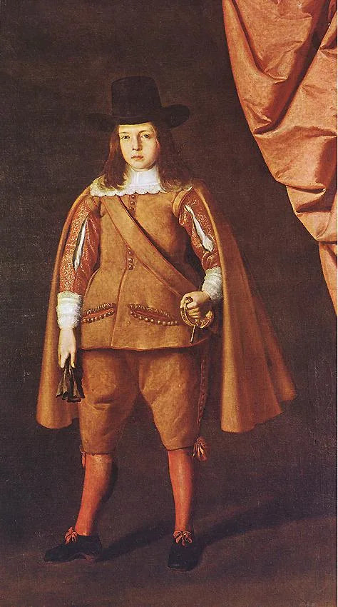 Genç aristokratın portresi (Juan Francisco de la Cerda Enríquez de Ribera, Marqués de Cogolludo) - Francisco de Zurbarán