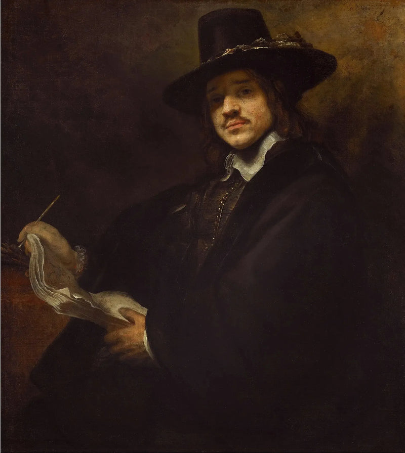Genç Bir Sanatçının Portresi - Rembrandt