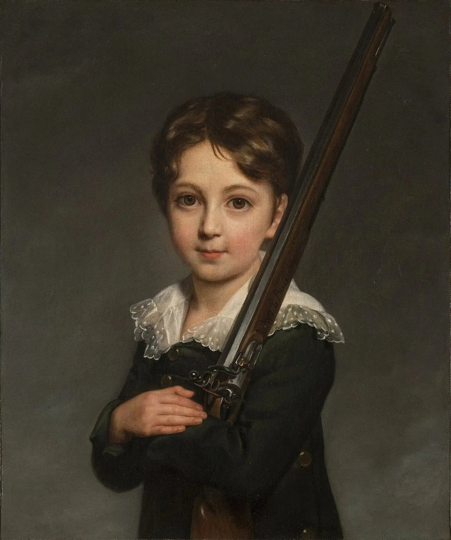 Genç Bir Çocuk Portresi - Élisabeth Vigée Le Brun
