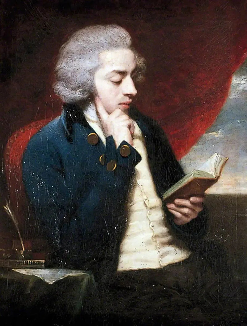 Genç bir beyefendinin okurken portresi (belki William Beckford) - Joshua Reynolds
