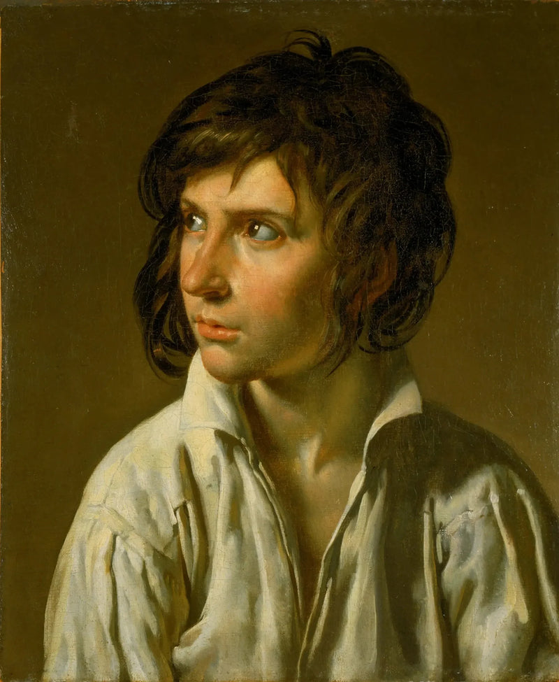 Genç Bir Adamın Portresi - Anne-Louis Girodet