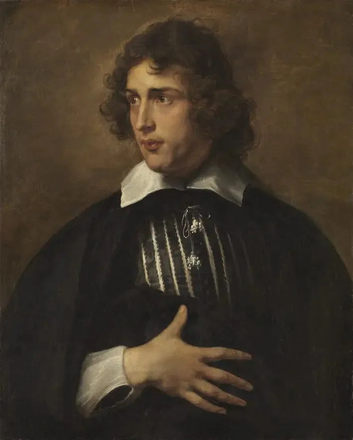 Genç Bir Adamın Portresi - Antoine van Dyck
