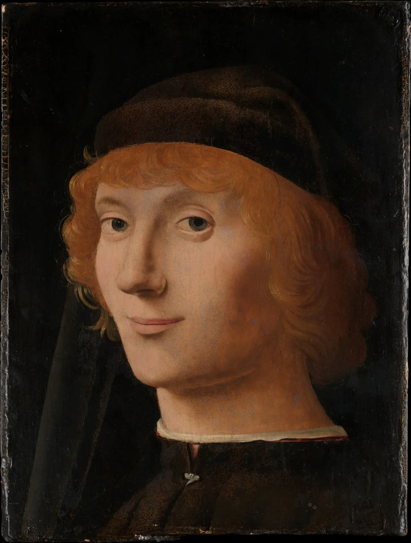 Genç Bir Adamın Portresi - Antonello de Messine
