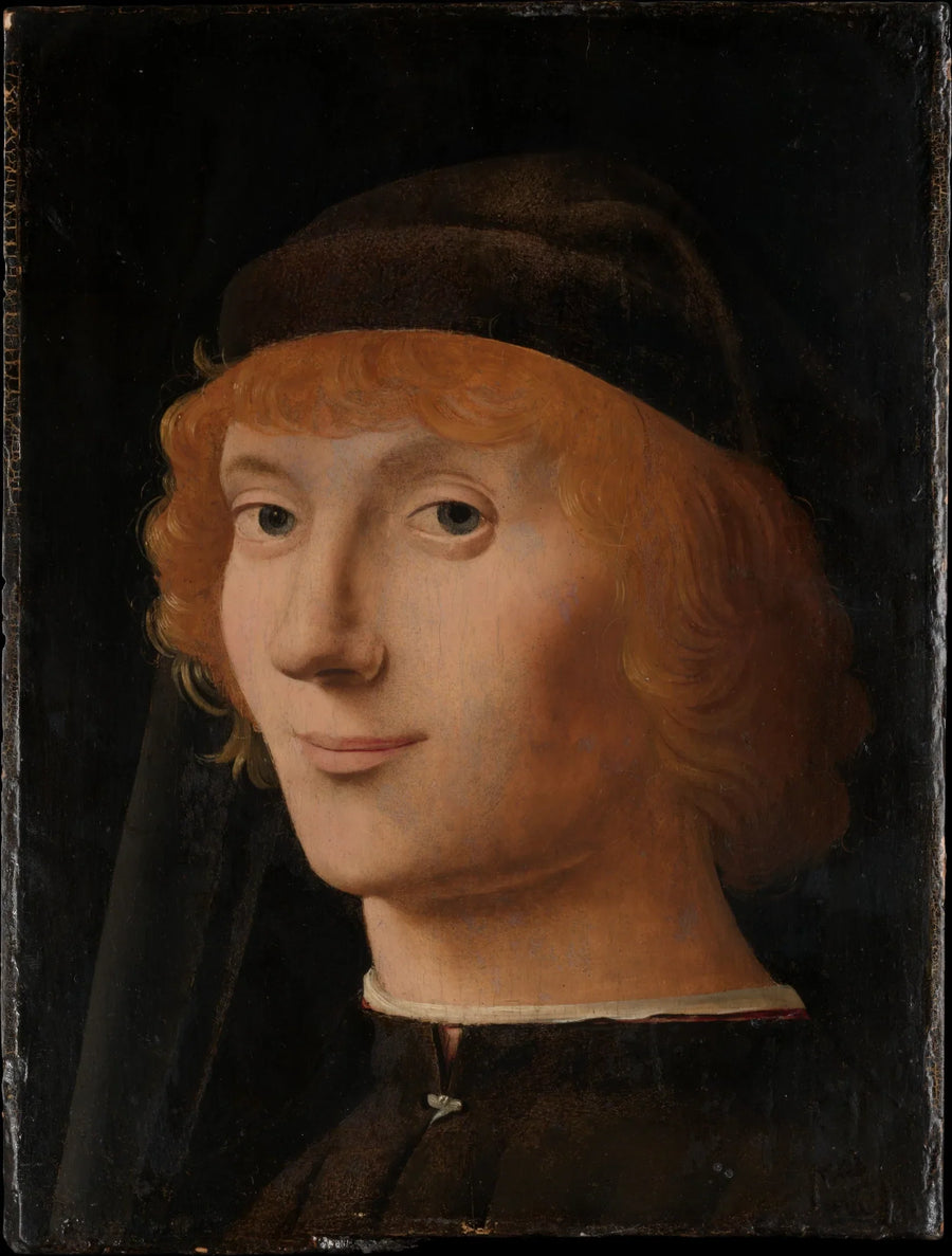 Genç Bir Adamın Portresi - Antonello de Messine