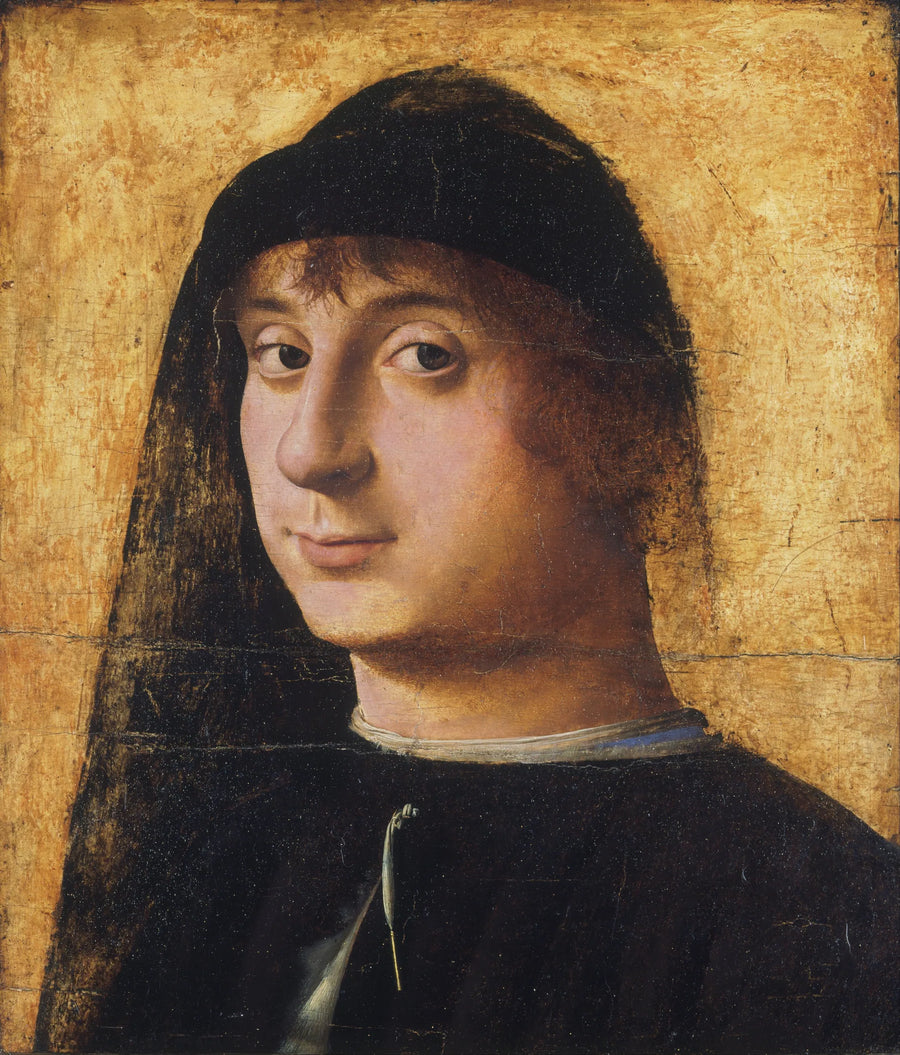 Genç Bir Adam Portresi - Antonello de Messine