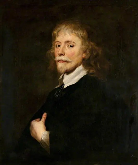 Genç bir erkek sakallı portresi - Antoine van Dyck