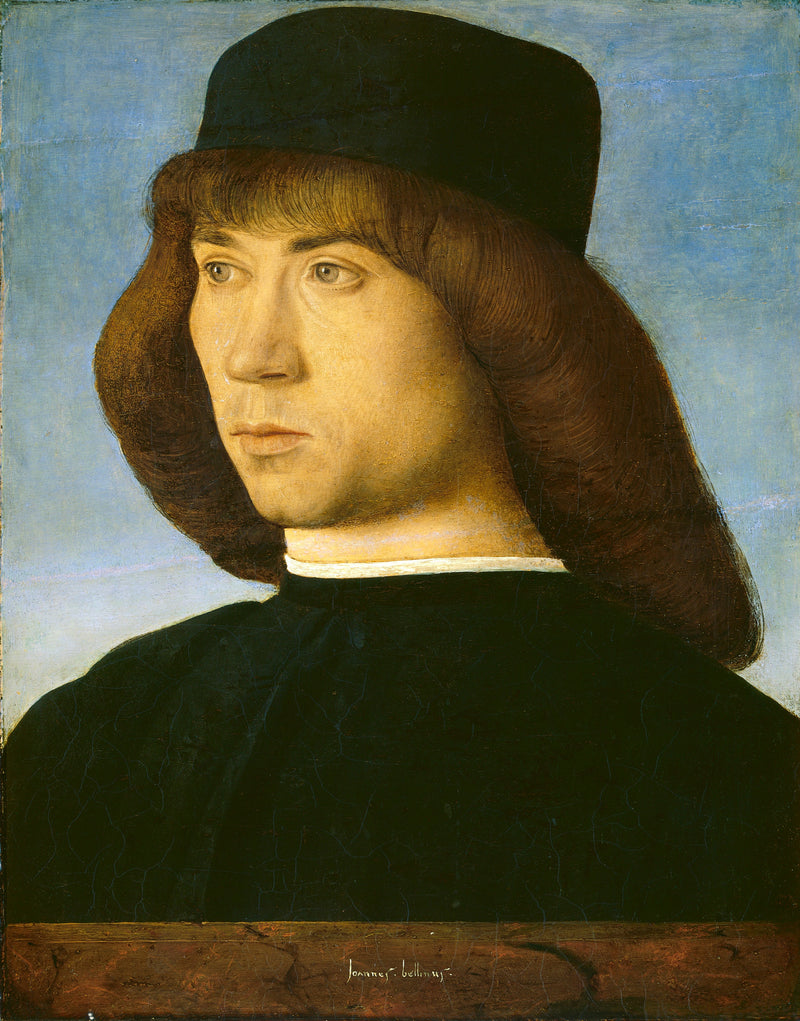 Genç Bir Adamın Portresi - Giovanni Bellini