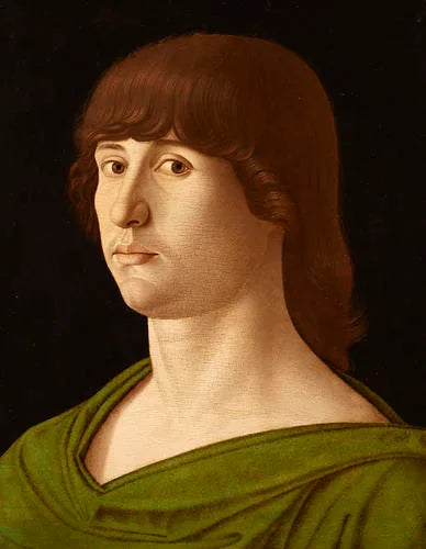 Genç Bir Adamın Portresi - Giovanni Bellini