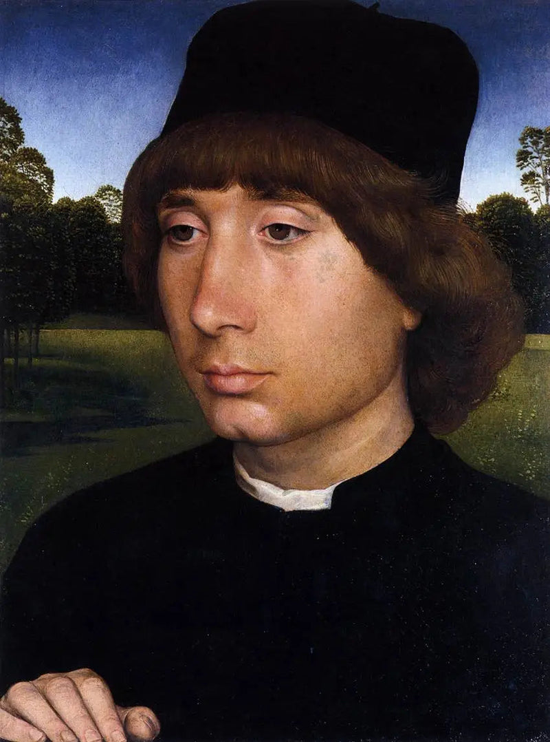 Genç Bir Adam Portresi - Hans Memling