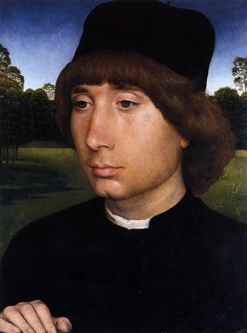 Genç Bir Adam Portresi - Hans Memling
