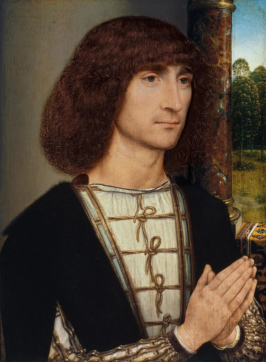 Genç Bir Adam Portresi - Hans Memling