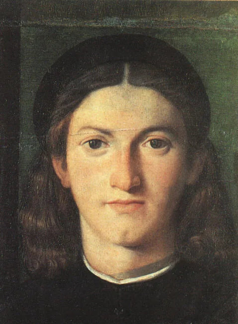 Genç Bir Adam Portresi - Lorenzo Lotto