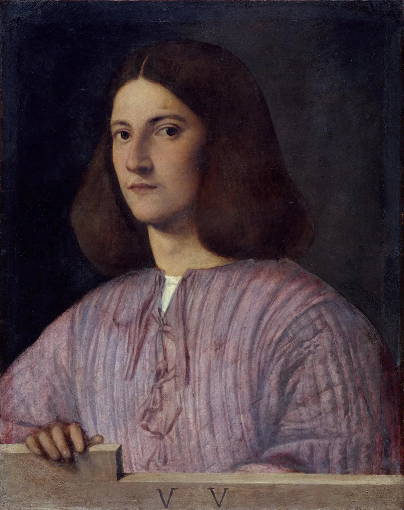 Genç Bir Adam Portresi - Titian