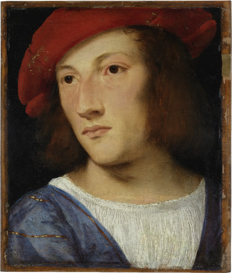 Genç Bir Adamın Portresi. - Titian