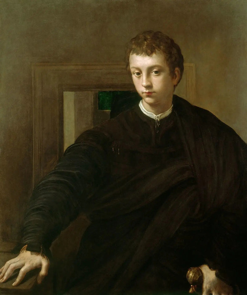 Genç soylunun portresi - Parmigianino