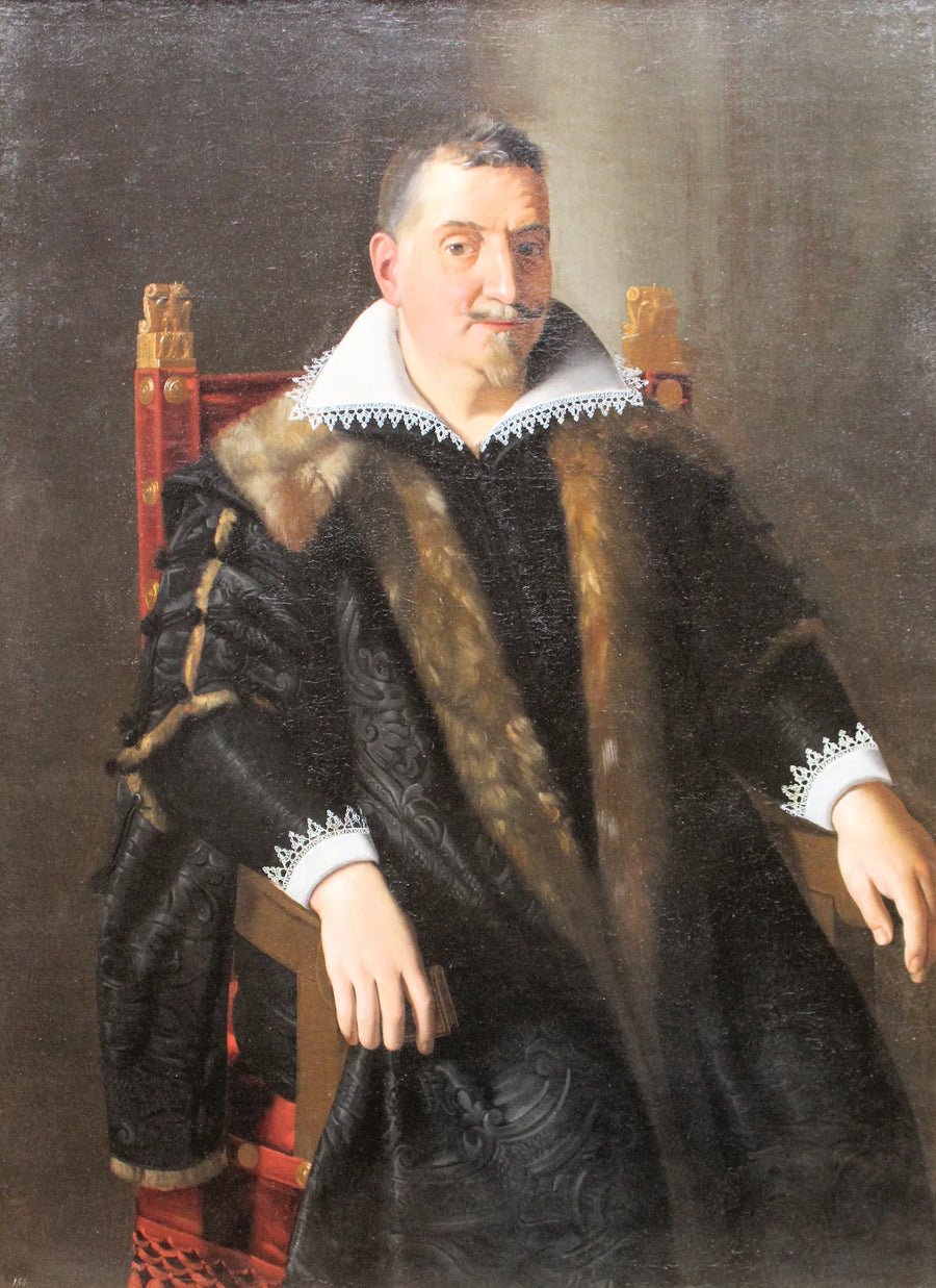 Mattei ailesinden bir üyenin portresi - Pietro da Cortona