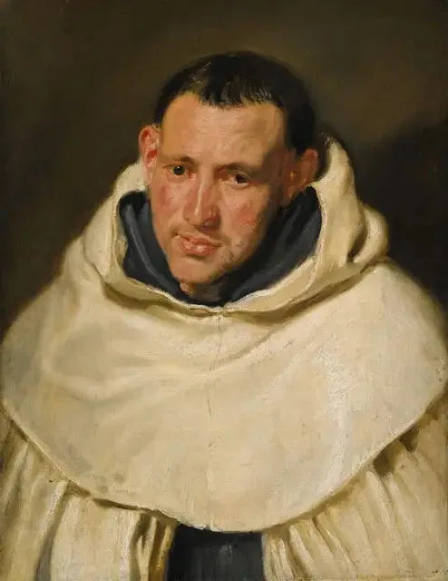 Bir Carmelite rahip portresi - Antoine van Dyck