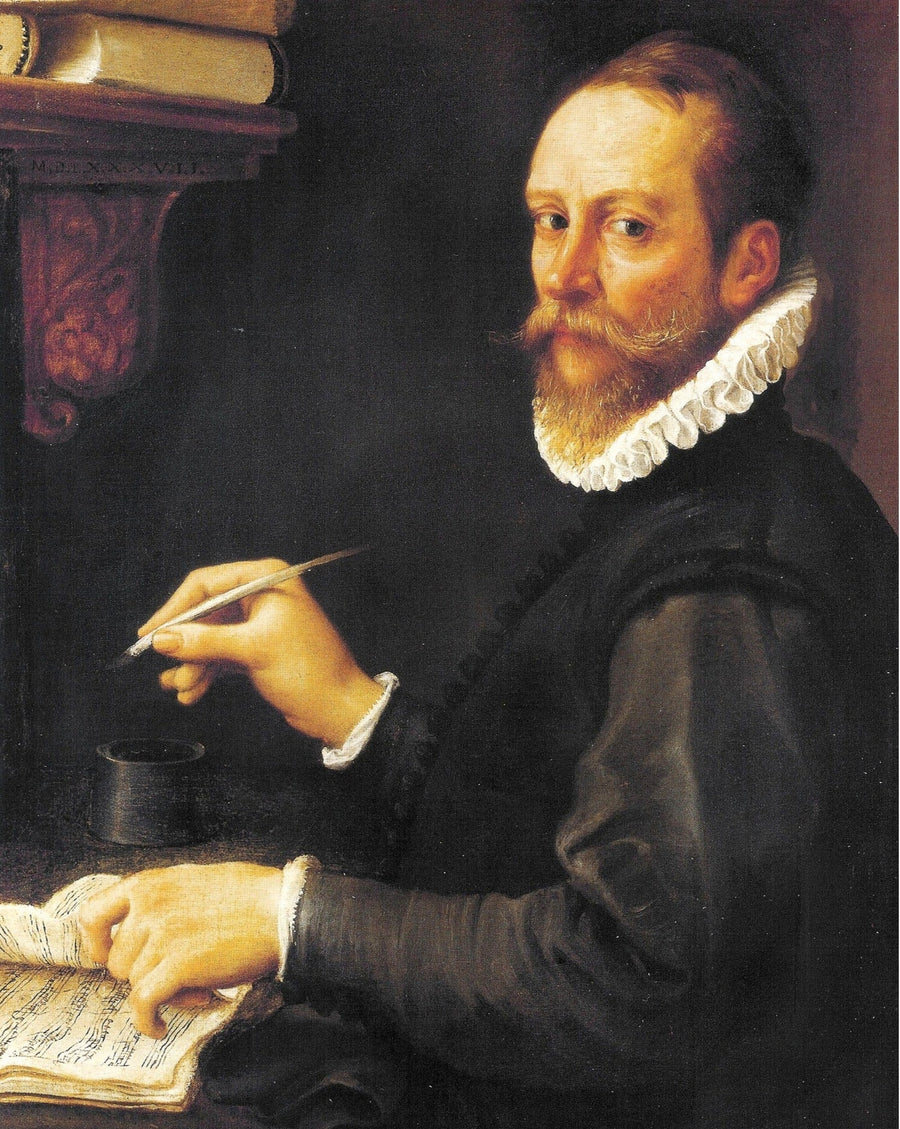 Bir müzisyenin portresi (Claudio Merulo'nun varsayılan portresi) - Annibale Carracci