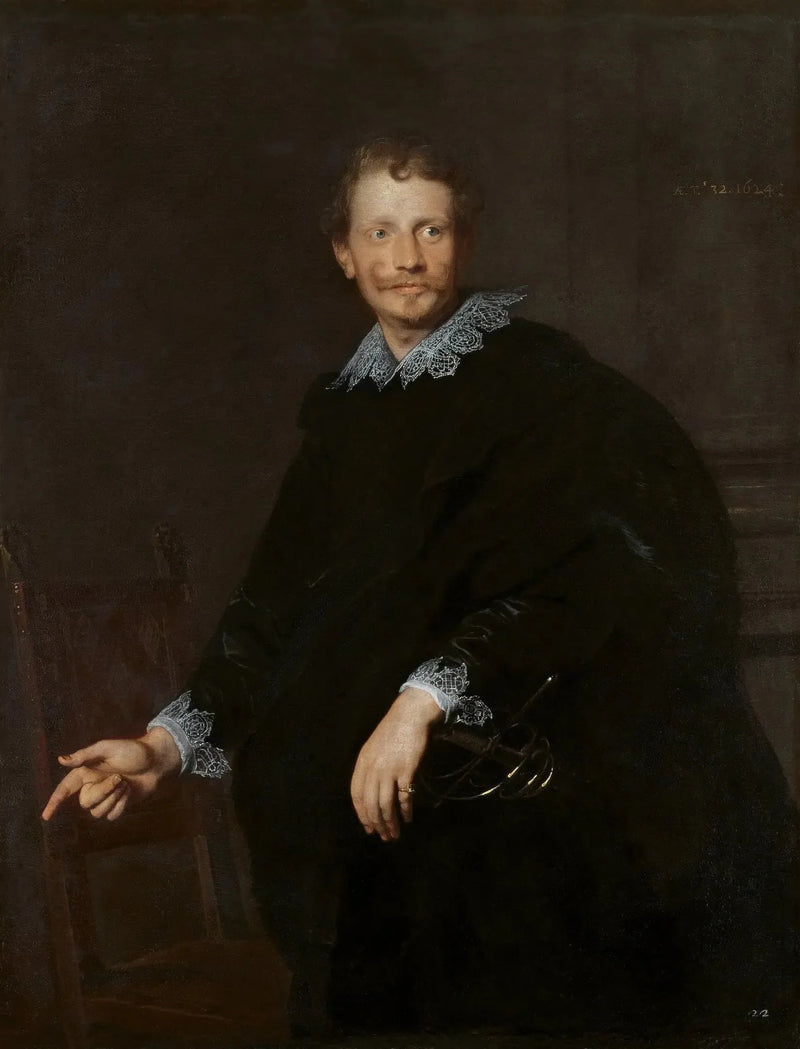 1624 - Antoine van Dyck, Genoa Asilinin Portresi